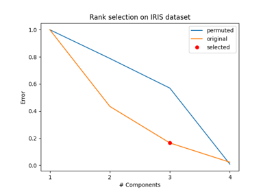 Rank Selection