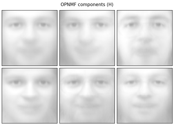 OPNMF components (H)